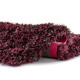 Klassisch - Hochflor Brücken und Teppiche  – Farbe ROT – Ansicht 3 Klassisch - Hochflor Brücken und Teppiche , in Größe 111 (Brücke, 50x90 cm) bis 306 (Teppich, Ø180 cm), in Farbe WEISS – Farbe ROT – Ansicht 3