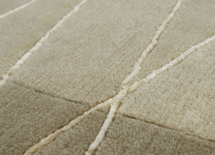 Modern - Handgeknüpfte Brücken und Teppiche in Naturfaser-Qualität Ansicht 8 Modern - Handgeknüpfte Brücken und Teppiche in Naturfaser-Qualität, in Größe 165 (Brücke 120x180 cm) bis 290 (Teppich 250x300 cm), in Farbe BEIGE Ansicht 8