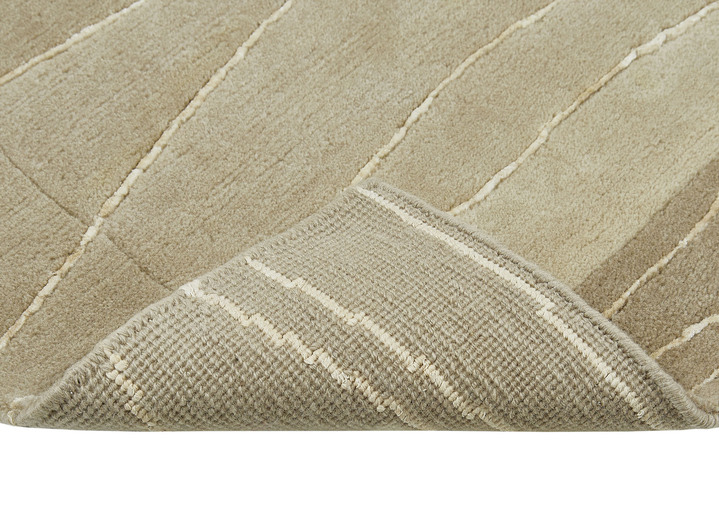 Modern - Handgeknüpfte Brücken und Teppiche in Naturfaser-Qualität Ansicht 7 Modern - Handgeknüpfte Brücken und Teppiche in Naturfaser-Qualität, in Größe 165 (Brücke 120x180 cm) bis 290 (Teppich 250x300 cm), in Farbe BEIGE Ansicht 7