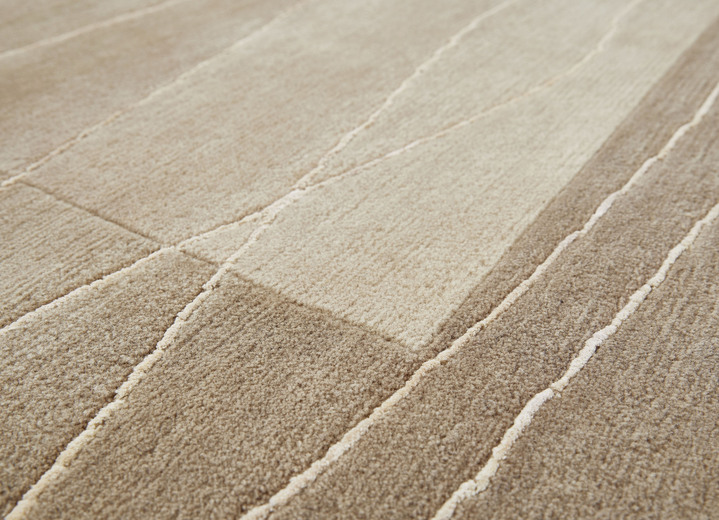 Modern - Handgeknüpfte Brücken und Teppiche in Naturfaser-Qualität Ansicht 17 Modern - Handgeknüpfte Brücken und Teppiche in Naturfaser-Qualität, in Größe 165 (Brücke 120x180 cm) bis 290 (Teppich 250x300 cm), in Farbe BEIGE Ansicht 17