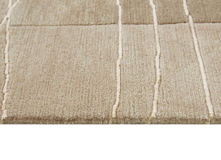 Modern - Handgeknüpfte Brücken und Teppiche in Naturfaser-Qualität Ansicht 13 Modern - Handgeknüpfte Brücken und Teppiche in Naturfaser-Qualität, in Größe 165 (Brücke 120x180 cm) bis 290 (Teppich 250x300 cm), in Farbe BEIGE Ansicht 13