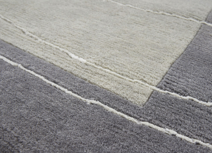 Modern - Handgeknüpfte Brücken und Teppiche in Naturfaser-Qualität Ansicht 33 Modern - Handgeknüpfte Brücken und Teppiche in Naturfaser-Qualität, in Größe 165 (Brücke 120x180 cm) bis 290 (Teppich 250x300 cm), in Farbe BEIGE Ansicht 33