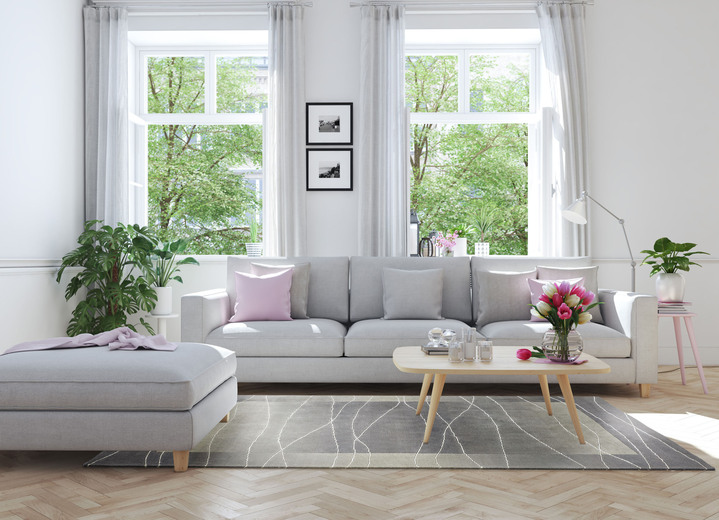 Modern - Handgeknüpfte Brücken und Teppiche in Naturfaser-Qualität Ansicht 26 Modern - Handgeknüpfte Brücken und Teppiche in Naturfaser-Qualität, in Größe 165 (Brücke 120x180 cm) bis 290 (Teppich 250x300 cm), in Farbe BEIGE Ansicht 26