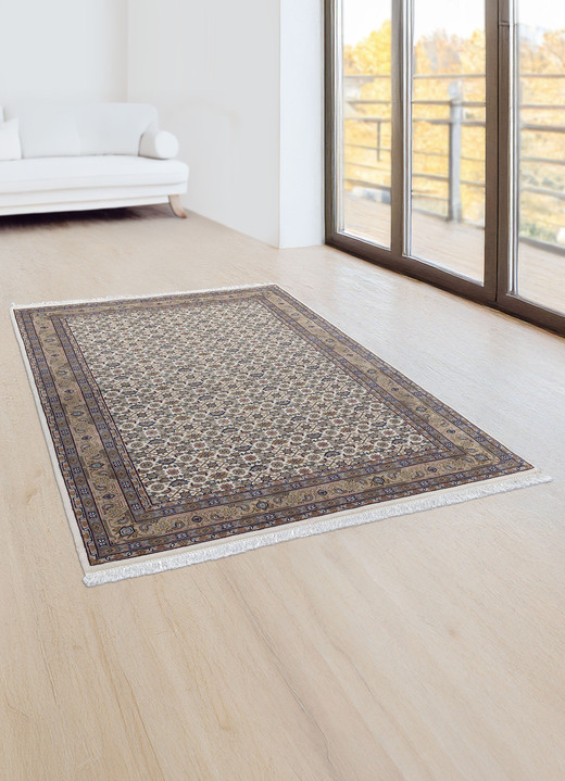 Klassisch - Orient- Brücken und -Teppiche , in Größe 101 (Brücke, 40x60 cm) bis 290 (Teppich, 250x300 cm), in Farbe ROT-BLAU Ansicht 4