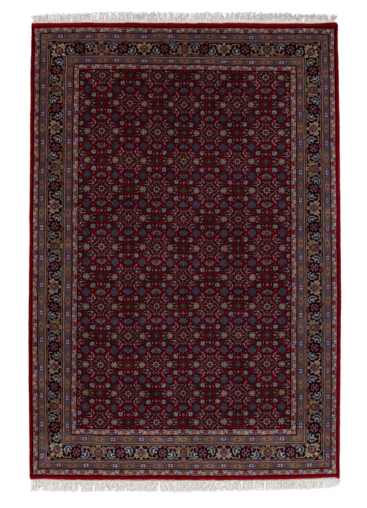 Klassisch - Orient- Brücken und -Teppiche , in Größe 101 (Brücke, 40x60 cm) bis 290 (Teppich, 250x300 cm), in Farbe ROT-BLAU Ansicht 1