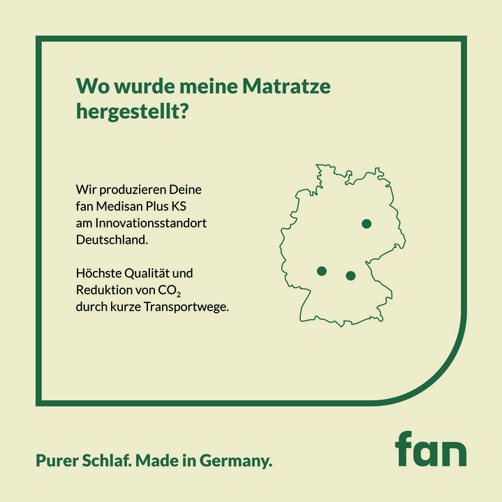 Matratzen & Bettrahmen - 7-Zonen-Kaltschaumkern-Matratze „fan Medisan Plus KS“, in Größe 130 (80/200 cm) bis 138 (180/200 cm), in Farbe  Ansicht 3