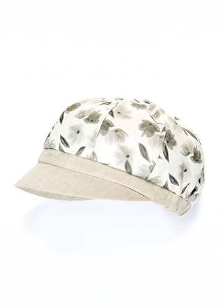 Modische Damen-Ballonmütze mit Elastikeinsatz