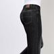 Hosen - Jeans mit Dehnbundeinsätzen in 3 Farben – Farbe SCHWARZ – Ansicht 1 Hosen - Jeans mit Dehnbundeinsätzen in 3 Farben, in Größe 024 bis 062, in Farbe JEANSBLAU – Farbe SCHWARZ – Ansicht 1