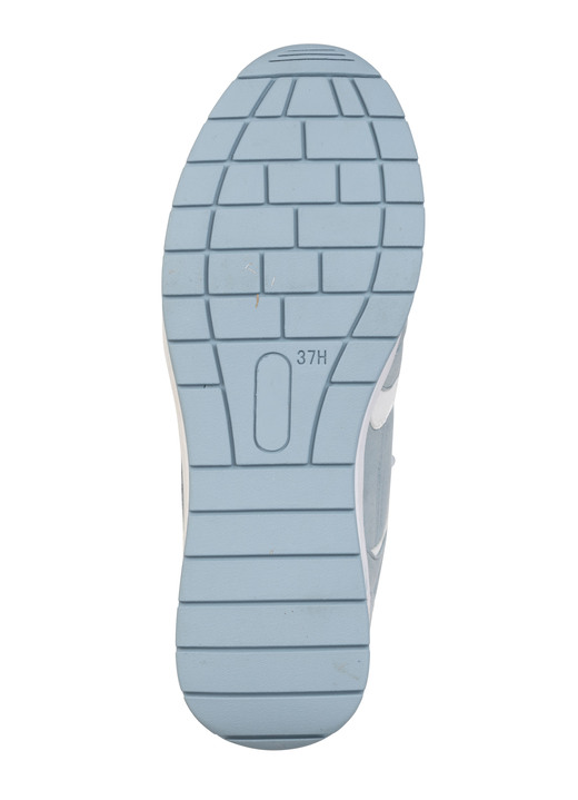 Komfortschuhe - ELENA EDEN, sytlische Damen-Sneaker, Weite H, mit herausnehmbarem Fußbett, in Größe 036 bis 042, in Farbe BLAU-WEISS Ansicht 3