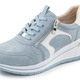 Komfortschuhe - ELENA EDEN, sytlische Damen-Sneaker, Weite H, mit herausnehmbarem Fußbett, in Größe 036 bis 042, in Farbe BLAU-WEISS – Farbe BLAU-WEISS – Ansicht 1