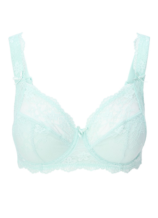 Mode - LingaDore Bügel-BH mit Elastikspitze, in Größe 075 bis 105, in Cup B, in Farbe MINT Ansicht 7