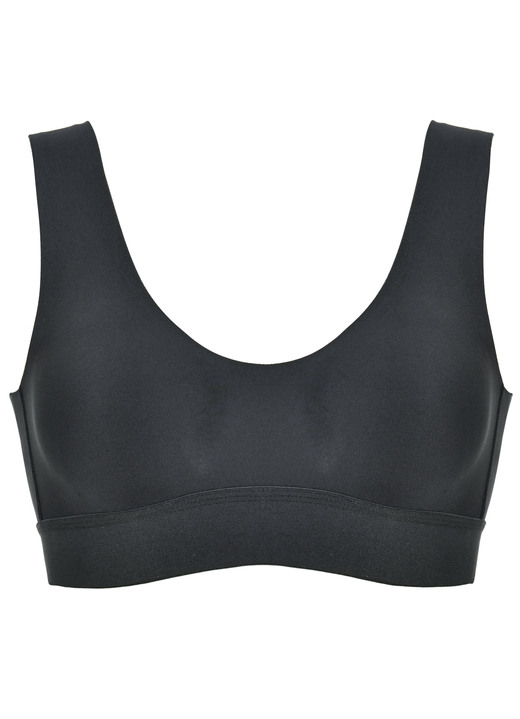 Soft-BH -  Naturana BH mit nahtlosen Abschlüssen, in Größe L (Gr: 80 Cup E + Gr: 85 Cup B,C,D + Gr: 90 Cup A) bis XL (Gr: 85 Cup E + Gr: 90 Cup B,C,D,E), in Farbe WEISS Ansicht 8