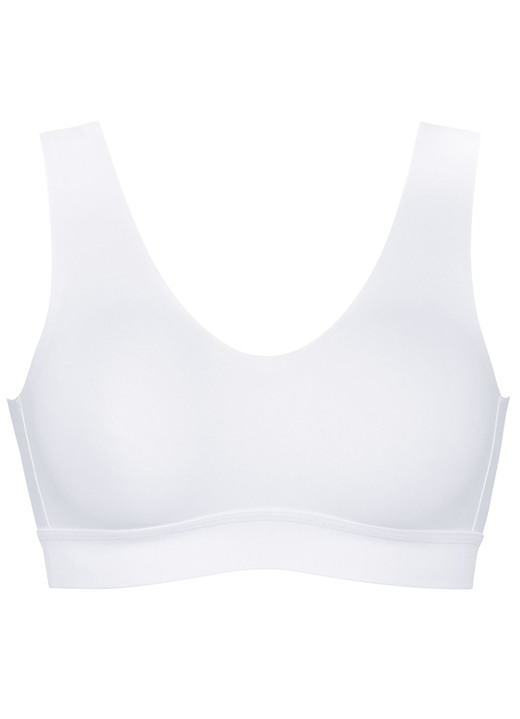 Soft-BH -  Naturana BH mit nahtlosen Abschlüssen, in Größe L (Gr: 80 Cup E + Gr: 85 Cup B,C,D + Gr: 90 Cup A) bis XL (Gr: 85 Cup E + Gr: 90 Cup B,C,D,E), in Farbe MELONE Ansicht 5