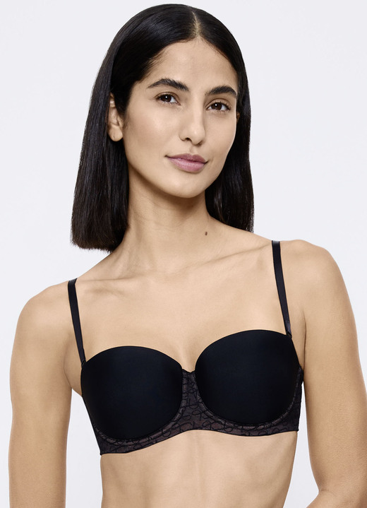 Bügel-BH - Triumph Singature Sheer-Bügel-BH mit abnehmbaren Trägern, in Größe 075 bis 090, in Cup A, in Farbe ECRU Ansicht 7