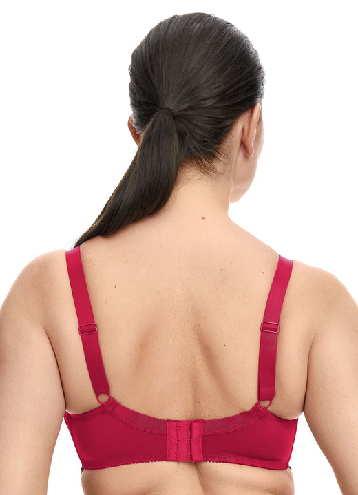 BHs - Susa Zweierpack BH mit zarter Elastikspitze, in Größe 075 bis 110, in Cup C, in Farbe 2X WEISS Ansicht 27