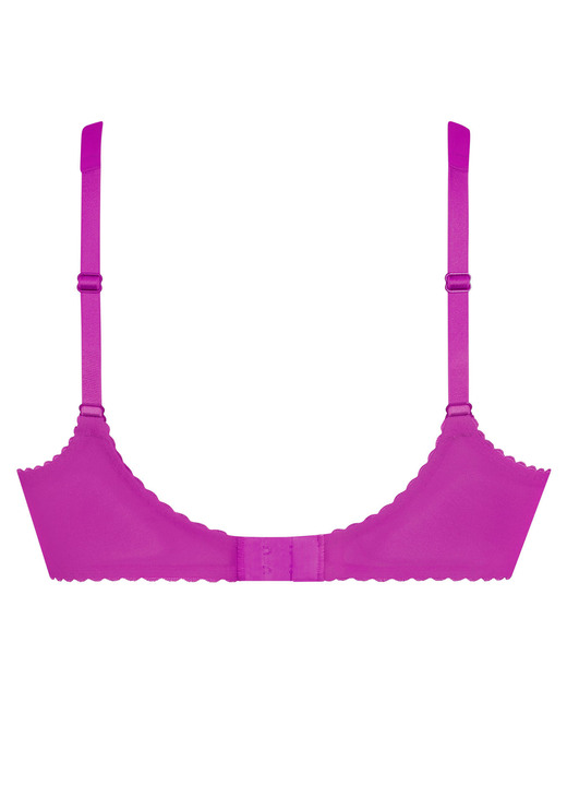 Bügel-BH - Rosa Faia Bügel-BH mit Tüllstickereispitze, in Größe 075 bis 105, in Cup C, in Farbe JEANSBLAU Ansicht 7