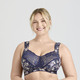 BHs - Miss Mary BH mit farbharmonischem Floraldessin, in Größe 075 bis 105, in Cup B, in Farbe MARINE-BUNT – Farbe MARINE-BUNT – Ansicht 2