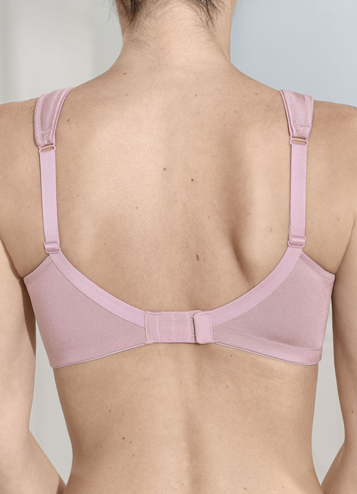 Soft-BH - Speidel Zweierpack BH mit doppelt vorgeformten Cups, in Größe 080 bis 105, in Cup C, in Farbe 1X WEISS, 1X SCHWARZ Ansicht 8