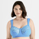 Soft-BH - Miss Mary BH mit elastischen Spitzeneinsätzen, in Größe 080 bis 120, in Cup D, in Farbe WEISS – Farbe TÜRKISBLAU – Ansicht 6