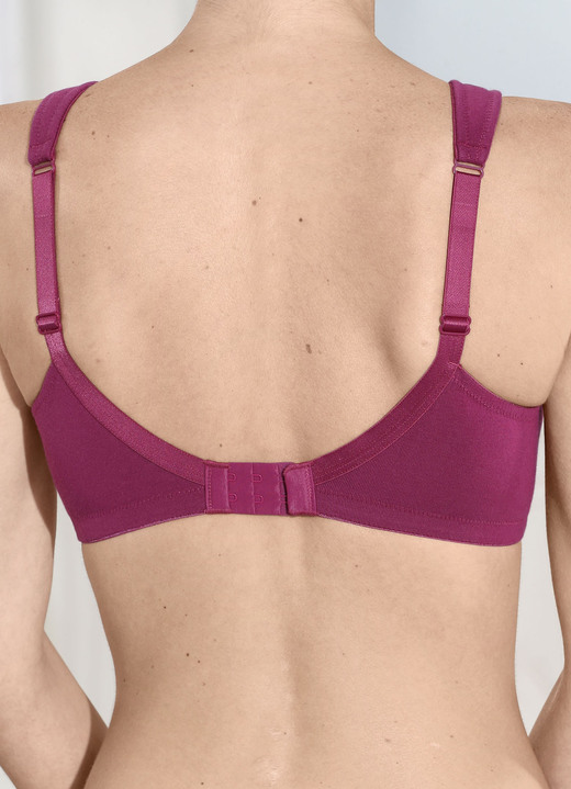 Mode - Speidel Zweierpack BH mit vorgeformten Cups, in Größe 080 bis 115, in Cup B, in Farbe PUDER Ansicht 5