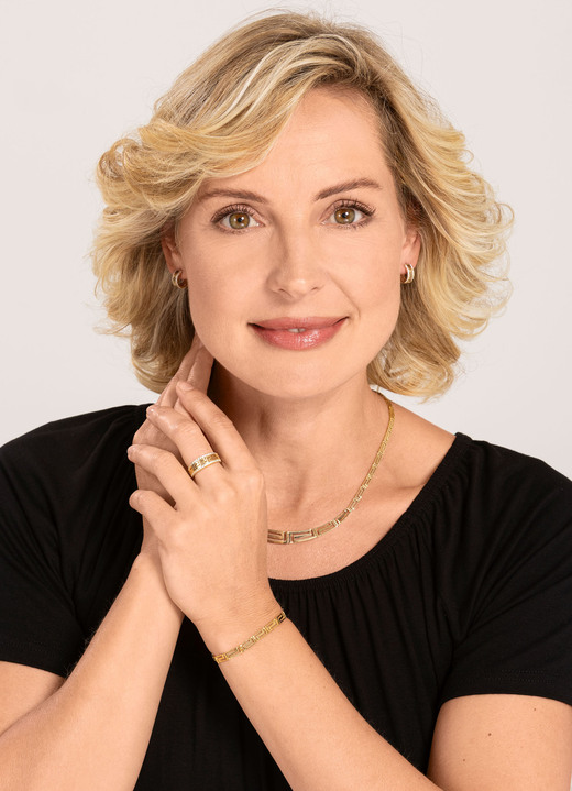 Schmuck & Uhren - Armband mit Meandermuster, in Farbe  Ansicht 1