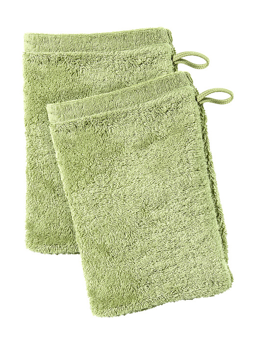 Handtücher - Walkfrottier-Serie aus reiner Baumwolle, in Größe 200 (Handtuch, 50/100 cm) bis 204 (1 Duschtuch, 70/140 cm), in Farbe TÜRKIS Ansicht 17