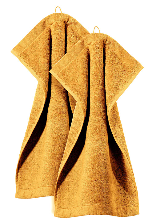 Handtücher - Walkfrottier-Serie aus reiner Baumwolle, in Größe 200 (Handtuch, 50/100 cm) bis 204 (1 Duschtuch, 70/140 cm), in Farbe TÜRKIS Ansicht 20