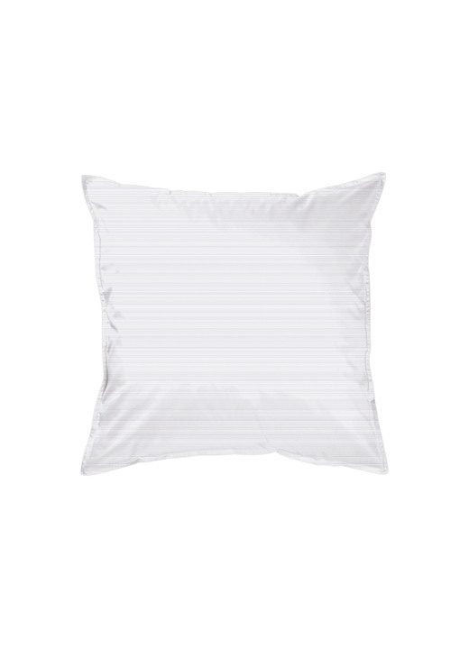 Bettwäschegarnituren - Bettwäsche-Garnitur in bügelleichter Qualität, in Größe 120 (Kissenbezug, 80/ 80 cm) bis 217 (Deckenbezug, 160/210 cm), in Farbe HELLBLAU Ansicht 3