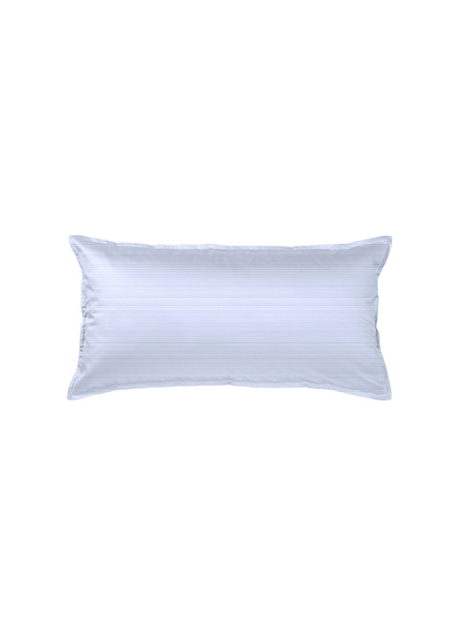 Bettwäschegarnituren - Bettwäsche-Garnitur in bügelleichter Qualität, in Größe 120 (Kissenbezug, 80/ 80 cm) bis 217 (Deckenbezug, 160/210 cm), in Farbe HELLBLAU Ansicht 1