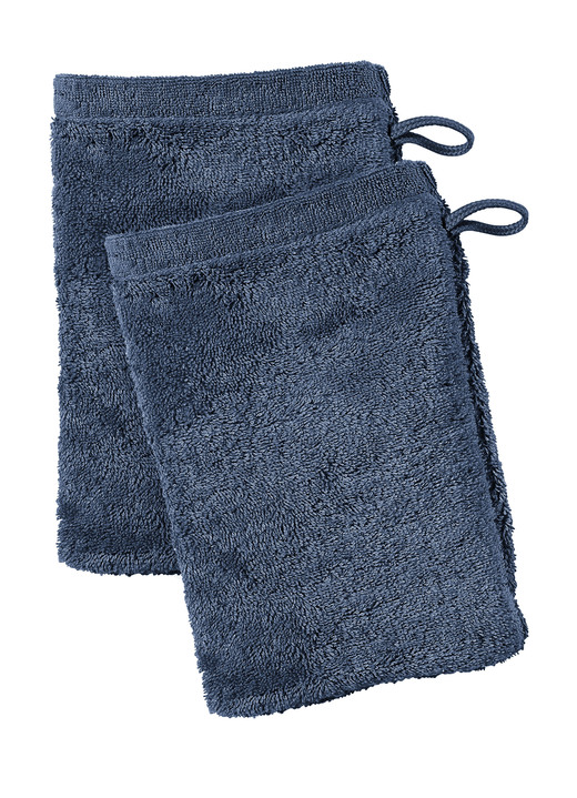 Handtücher - Walkfrottier-Serie aus reiner Baumwolle, in Größe 200 (Handtuch, 50/100 cm) bis 204 (1 Duschtuch, 70/140 cm), in Farbe TÜRKIS Ansicht 40