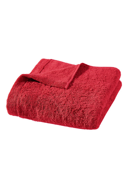 Handtücher - Walkfrottier-Serie aus reiner Baumwolle, in Größe 200 (Handtuch, 50/100 cm) bis 204 (1 Duschtuch, 70/140 cm), in Farbe TÜRKIS Ansicht 48