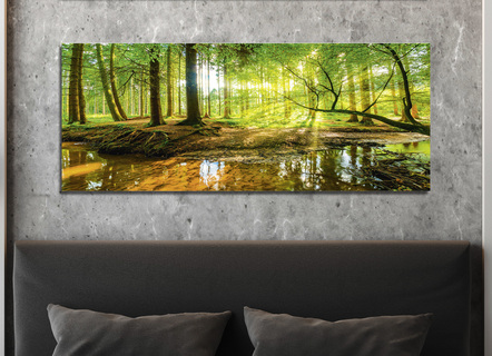 Hochwertiges Leinwandbild auf Keilrahmen