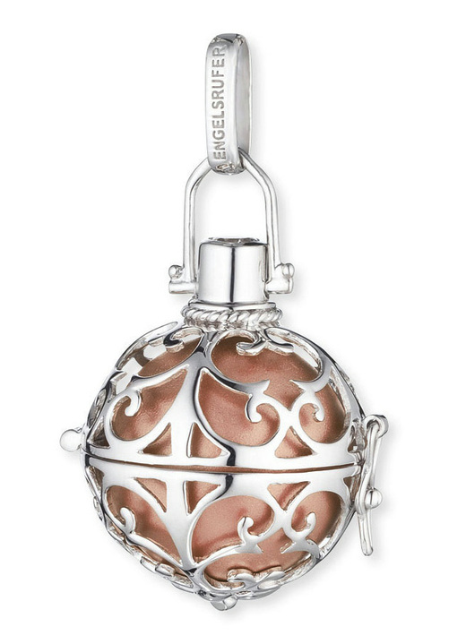 - Anhänger mit Klangkugel, in Farbe  Ansicht 2