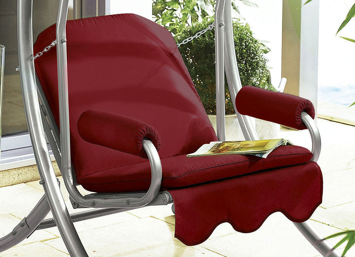 Kissen, Polster und Auflagen - Ersatzauflagen zu Hollywood-Schaukeln, in Farbe GRÜN, in Ausführung Ersatzauflage zu Single-Schaukel Ansicht 7