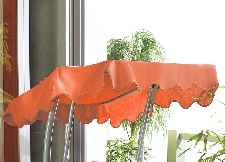 Gartenzubehör - Ersatzdach für Hollywood-Schaukeln, in Farbe BORDEAUX, in Ausführung Ersatzdach zu Single-Schaukel Ansicht 3