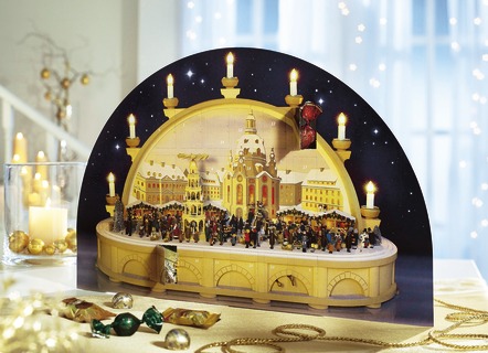 Adventskalender Schwibbogen