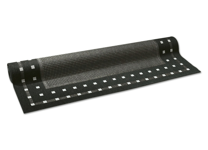 Läufer & Stufenmatten - Läufer nach Wunschmaß, in Größe 102 (Läufer, 67 cm breit) bis 106 (Läufer, 100 cm breit), in Farbe HELLGRAU Ansicht 3