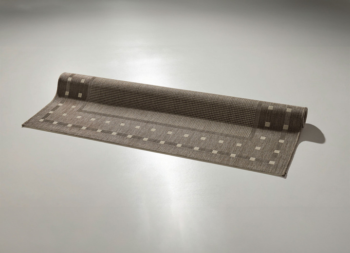 Läufer & Stufenmatten - Läufer nach Wunschmaß, in Größe 102 (Läufer, 67 cm breit) bis 106 (Läufer, 100 cm breit), in Farbe HELLGRAU Ansicht 7