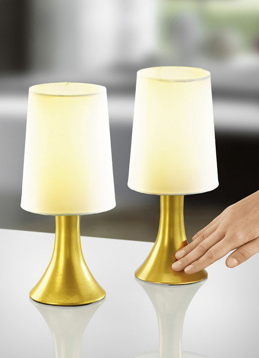 Lampen & Leuchten - Touchleuchten, 2er-Set, in Farbe GOLD Ansicht 1