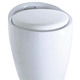 Badmöbel - Sitzhocker mit Stauraum – Farbe WEISS Badmöbel - Sitzhocker mit Stauraum, in Farbe WEISS