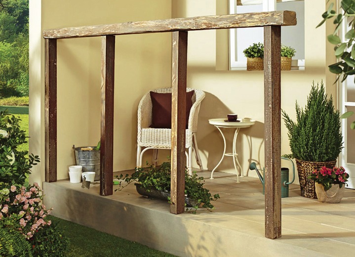 Sichtschutz und Sonnenschutz - Praktischer Sichtschutz aus stabilem Kunststoffgeflecht, in Farbe GRÜN Ansicht 3