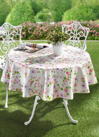 Tischdecken - Tischdekoration in pflegeleichter Qualität, in Größe 108 (Mitteldecke, 80x 80 cm) bis 302 (2 Platz-Sets, 34x 47 cm), in Farbe WEISS – Farbe WEISS – Ansicht 