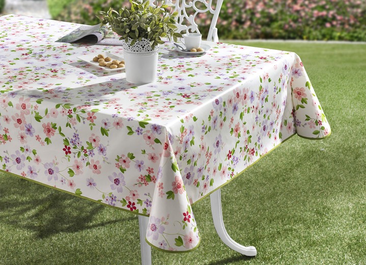 Tischdecken - Tischdekoration in pflegeleichter Qualität, in Größe 108 (Mitteldecke, 80x 80 cm) bis 302 (2 Platz-Sets, 34x 47 cm), in Farbe WEISS Ansicht 3