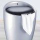 Badmöbel - Sitzhocker mit Stauraum – Farbe SILBER Badmöbel - Sitzhocker mit Stauraum, in Farbe WEISS