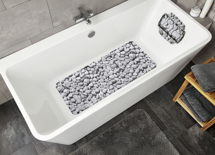 Accessoires - Kleine Wolke Sicherheits-Einlagen, in Größe 300 (Dusch-Einlage, 55x55 cm) bis 302 (Nackenpolster, 32x22 cm), in Farbe GRAU Ansicht 5