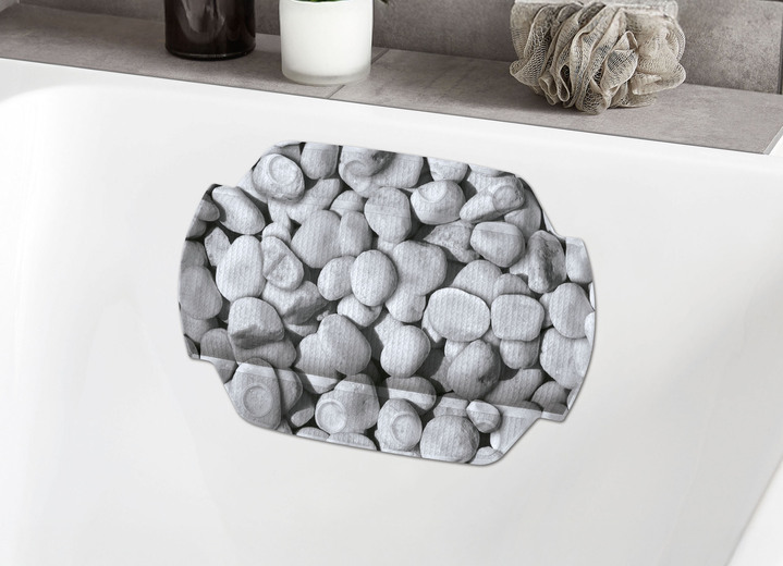 Accessoires - Kleine Wolke Sicherheits-Einlagen, in Größe 300 (Dusch-Einlage, 55x55 cm) bis 302 (Nackenpolster, 32x22 cm), in Farbe GRAU Ansicht 1