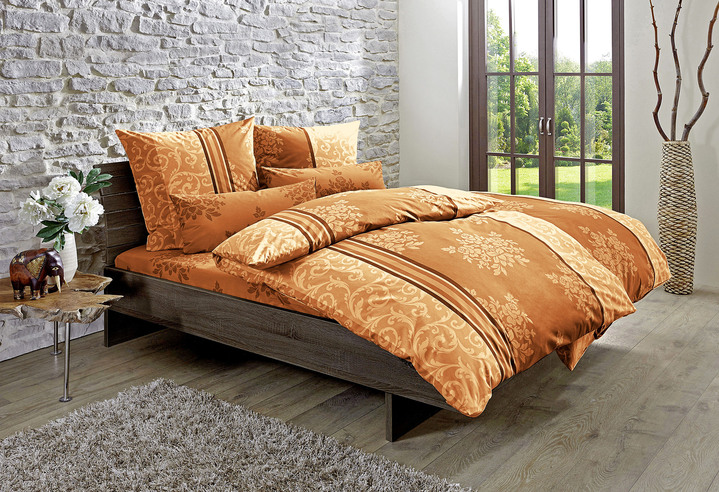 Bettwäschegarnituren - Renforcé Bettwäsche aus 100% Baumwolle, in Größe 111 (40/80 cm + 135/200 cm) bis 412 (4-teiliges Set), in Farbe ANTHRAZIT Ansicht 9