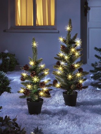 LED-Tannenbaum mit LED-Beleuchtung und Timer-Funktion