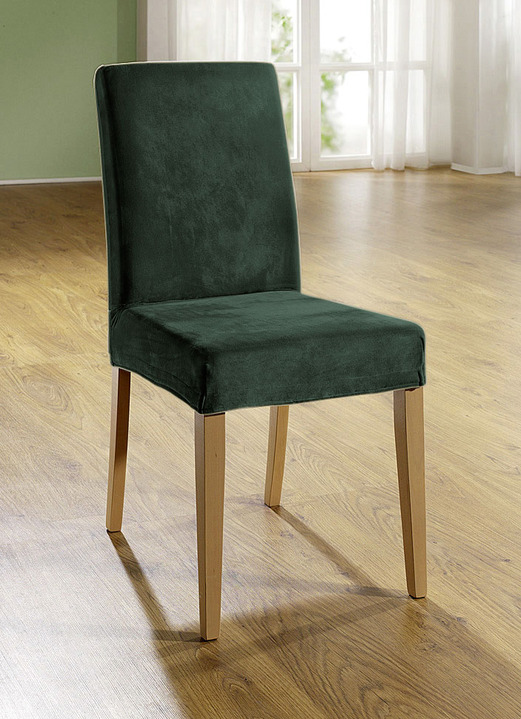 Sessel- & Sofaüberwürfe - Stretchbezüge mit Fleckschutz, in Größe 101 (Sesselbezug) bis 905 (Kissenbezug, 40x40 cm), in Farbe CAMEL Ansicht 27