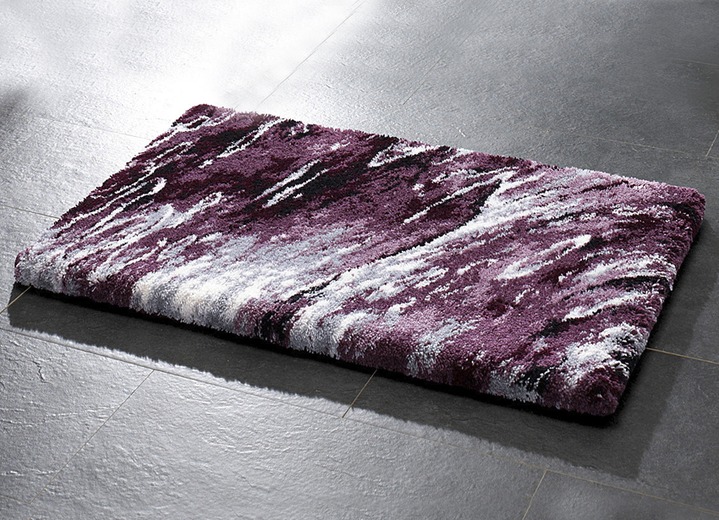 Badgarnituren - Supersoft Badgarnitur von Grund Ansicht 2 Badgarnituren - Supersoft Badgarnitur von Grund, in Größe 100 (Vorleger halbr., 50x 80 cm) bis 112 (Deckelbezug mit Kordel, 47x 50 cm), in Farbe GRAU Ansicht 2